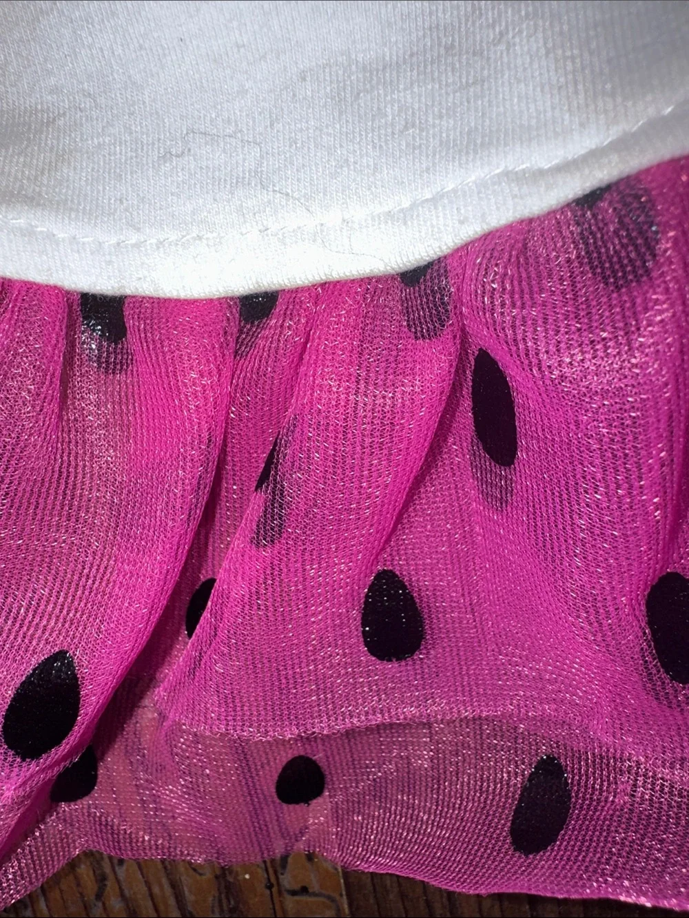 & Other Stories Pink and White 'One in a Melon' Dog Dress